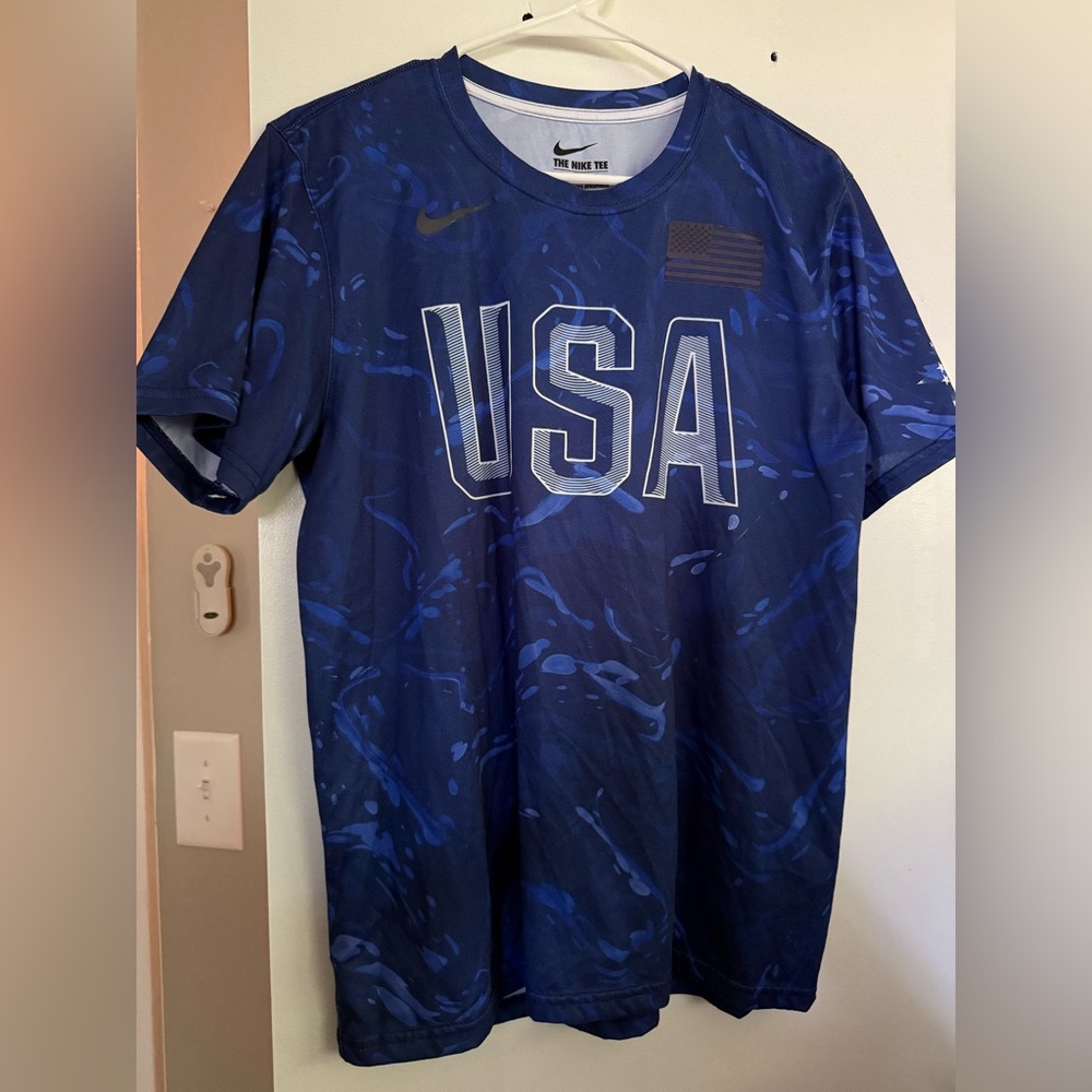 Nike Dri-Fit USA Soccer Tee World Cup Copa Mundial, Size Medium